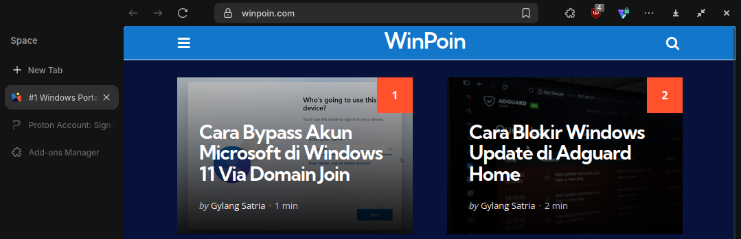 Zen Browser sebagai alternatif kustomisasi Firefox