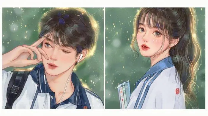 PP Couple Estetik dengan Warna Lembut