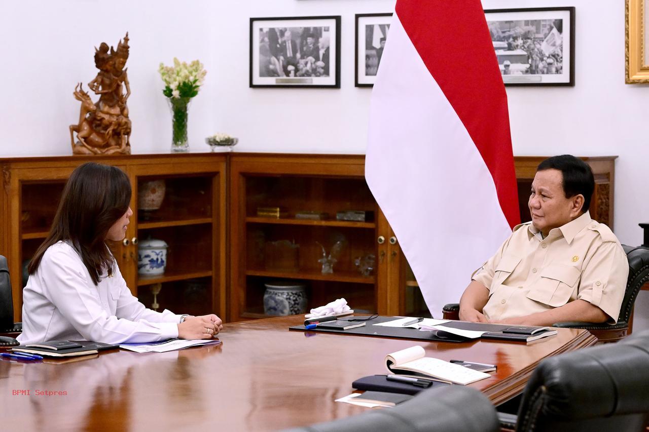 Presiden Prabowo Subianto menargetkan internet 1 Gbps untuk 38 kota di Indonesia