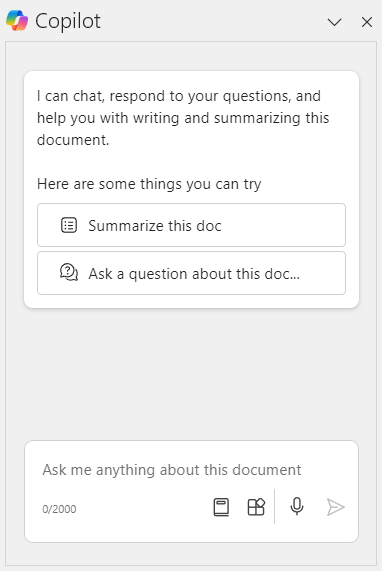 Microsoft Copilot di Word untuk produktivitas