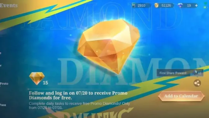 Jadwal Event Diamond Kuning ML 2025 Lengkap