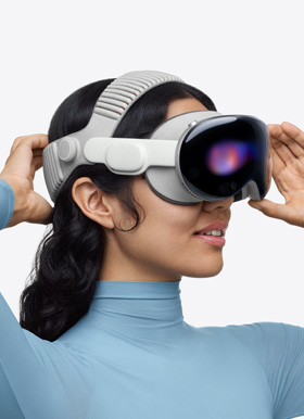 Samsung Galaxy XR vs Apple Vision Pro: Duel Raksasa di Era Komputasi Imersif 3 Desain dan headband Apple Vision Pro