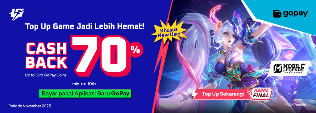featured cashback gopay lapakgaming 2025 promo 70 auto hema