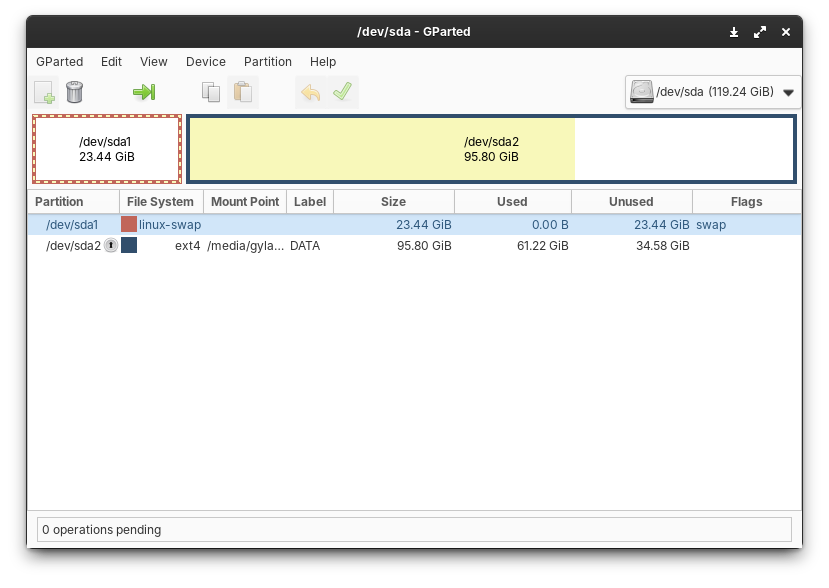 Migrasi ke ElementaryOS 8: Panduan Lengkap Beralih dari Windows 10 ke Linux Modern 3 Konfigurasi Partisi Swap dan Data di Migrasi ke Elementary OS 8