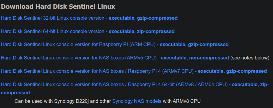 Cek Kesehatan SSD di Linux - Panduan Lengkap & Terpercaya, Dijamin Aman! 2 Tampilan halaman unduh HDSentinel untuk Linux