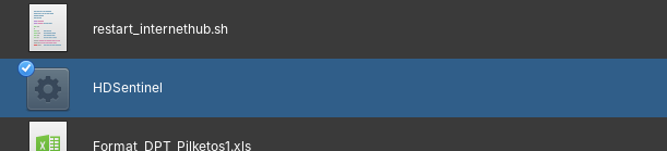 Cek Kesehatan SSD di Linux - Panduan Lengkap & Terpercaya, Dijamin Aman! 3 File HDSentinel yang sudah diekstrak di Linux