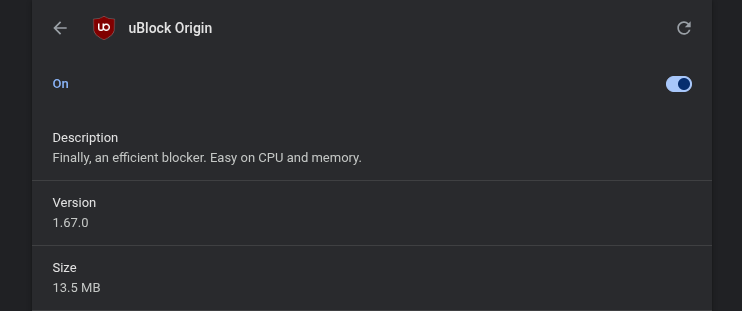 Downgrade Google Chrome di Linux: Kembalikan Ekstensi Favorit! 7 uBlock Origin versi Manifest V2 berhasil diaktifkan
