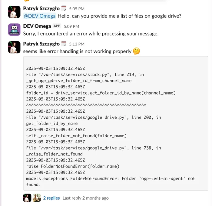Kegagalan AI dalam Pengembangan Agen: 6 Pelajaran Berharga dari Omega 3 Diagram alur penanganan kesalahan agen AI