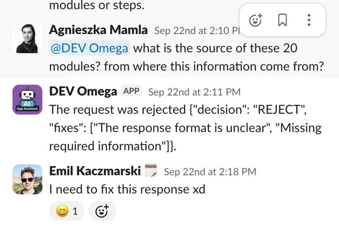 Kegagalan AI dalam Pengembangan Agen: 6 Pelajaran Berharga dari Omega 4 Ilustrasi agen AI kehilangan konteks dalam percakapan
