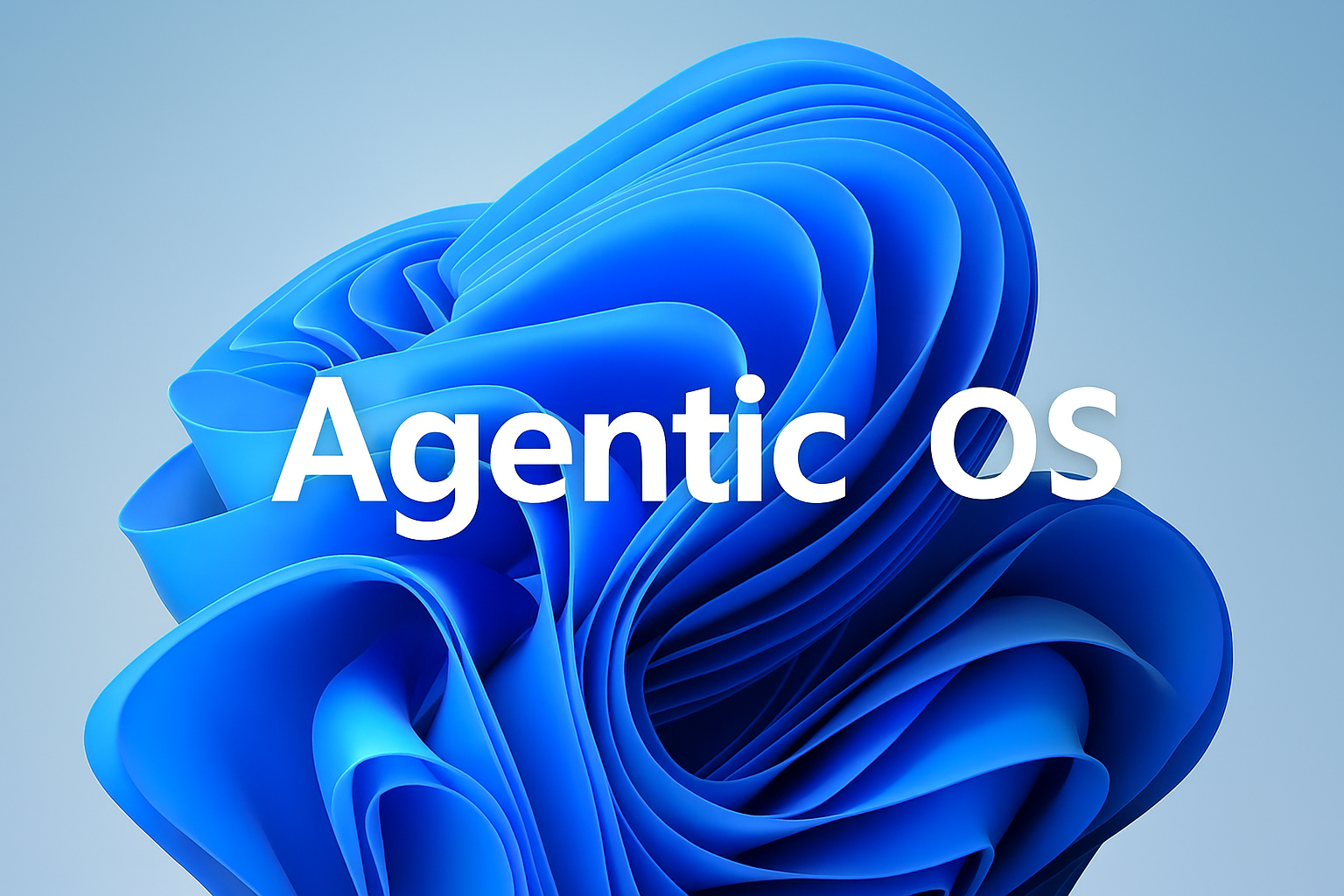 Konsep Windows 11 Agentic OS berbasis AI