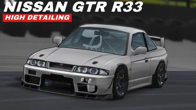 Livery FR Legend Nissan Skyline R33 Detailing