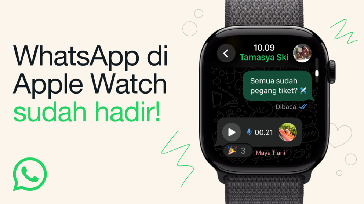 featured whatsapp apple watch resmi hadir komunikasi lebih