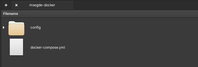 Microsoft Edge di Docker Linux - Cara Aman & Terisolasi untuk Browsing 3 Struktur folder proyek Docker untuk Microsoft Edge di Linux