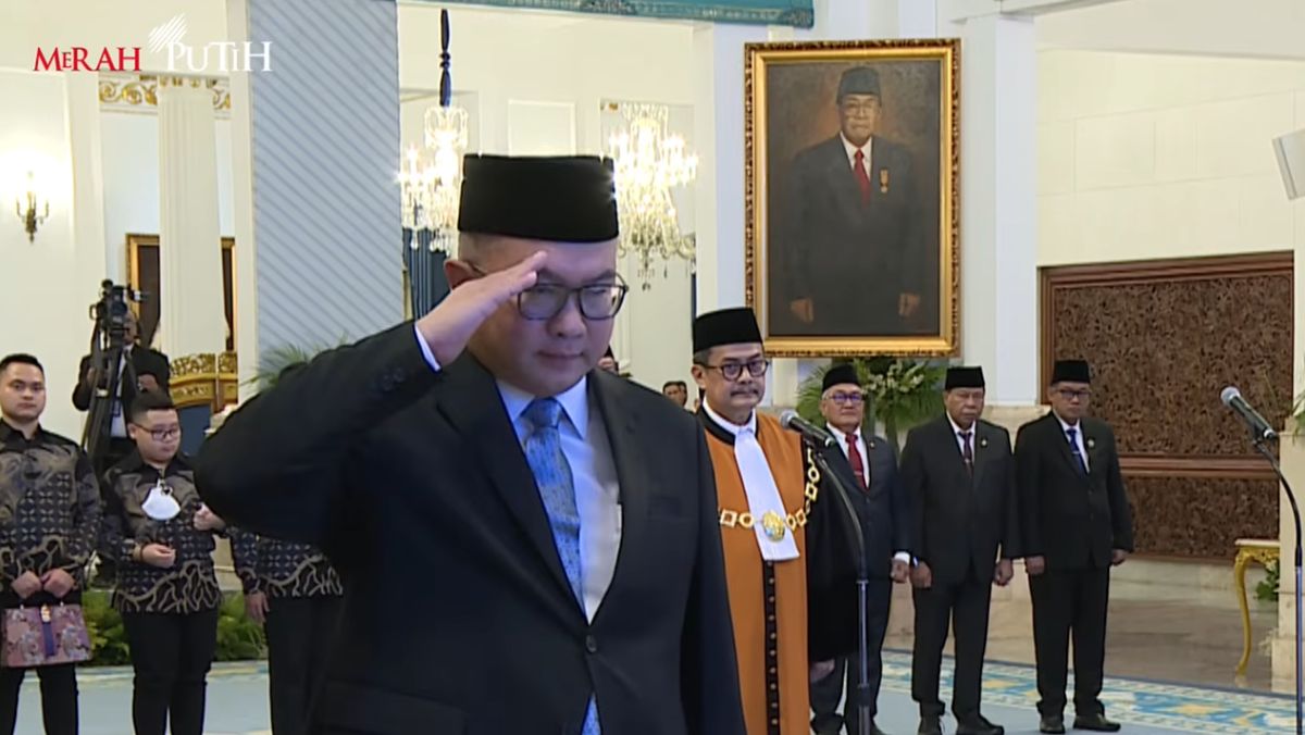 Pelantikan Arif Satria sebagai Kepala BRIN oleh Presiden Prabowo Subianto